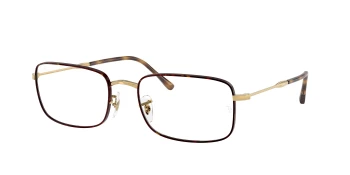 Ray-Ban RX3746V style-color 3177 Havana On Gold