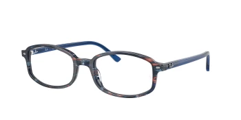Ray-Ban RX5432 SAM 0RX5432 style-color 8397 Transparent Shade Fantasy Blue