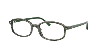 Ray-Ban RX5432 SAM 0RX5432 style-color 8398 Transparent Shade Fantasy Green