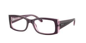 Ray-Ban RX5434 MIRIAM 0RX5434 style-color 8364 Violet On Transparent Pink