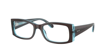 Ray-Ban RX5434 MIRIAM 0RX5434 style-color 8366 Brown On Transparent Blue