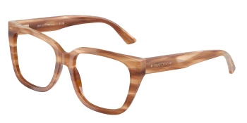 Jimmy Choo JC3019B style-color 5055 Striped Havana Glitter Brown