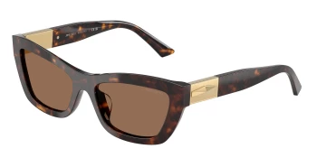 Jimmy Choo JC5030U style-color 500273 Havana / Dark Brown Lens
