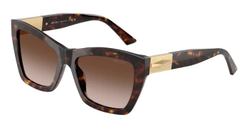 Jimmy Choo JC5031 style-color 500213 Havana / Gradient Brown Lens