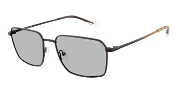 Armani Exchange AX2053S style-color 600387 Matte Gunmetal / Light Grey Lens