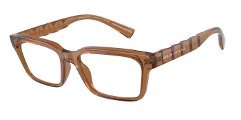 Armani Exchange AX3116 style-color 8358 Shiny Transparent Brown