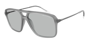 Armani Exchange AX4150SU style-color 836387 Opalescent Grey / Light Grey Lens