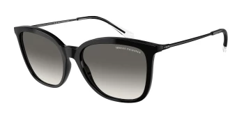 Armani Exchange AX4151SF style-color 815811 Shiny Black / Grey Gradient Lens
