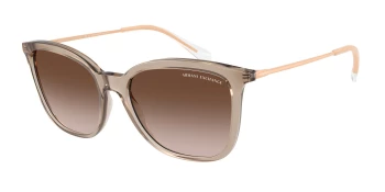 Armani Exchange AX4151SF style-color 836613 Opalescentlight Beige / Gradient Brown Lens