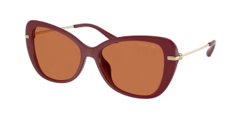 Michael Kors MK2230U SAINT CROIX 0MK2230U style-color 400473 Deep Red / Deep Red Solid Lens