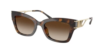 Michael Kors MK2237U CANTABRIA 0MK2237U style-color 300613 Dark Tortoise / Brown Gradient Lens