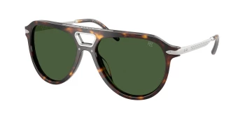Ralph Lauren RL8228U style-color 500371 Dark Havana / Bottle Green Lens