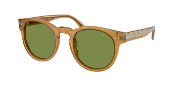 Ralph Lauren RL8229U style-color 52754E Opal Honey / Solid Green Lens