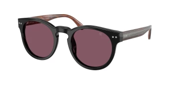 Ralph Lauren RL8229U style-color 53981A Black / Solid Purple Lens