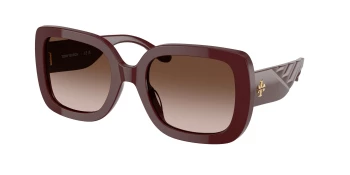 Tory Burch TY7179U style-color 201813 Berry Red / Brown Gradient Lens