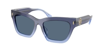 Tory Burch TY7208U style-color 317880 Navy Gradient / Dark Blue Lens