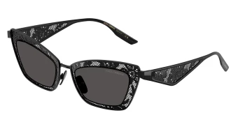 Dolce & Gabbana DG2311 style-color 01/87 Black / Dark Grey Lens