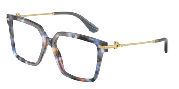 Dolce & Gabbana DG3397 style-color 3443 Havana Blue