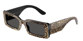 Dolce & Gabbana DG4416 style-color 316387 Top Leo On Black / Dark Grey Lens
