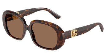 Dolce & Gabbana DG4476 style-color 502/73 Havana / Dark Brown Lens