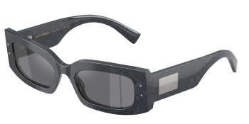 Dolce & Gabbana DG4479F style-color 34416V Grey Lace / Dark Grey Flash Silver Lens