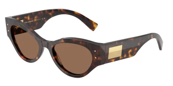 Dolce & Gabbana DG4480 style-color 502/73 Havana / Dark Brown Lens