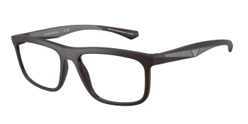 Emporio Armani EA3246 style-color 6186 Matte Brown