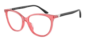 Emporio Armani EA3249U style-color 6198 Shiny Transparent Red