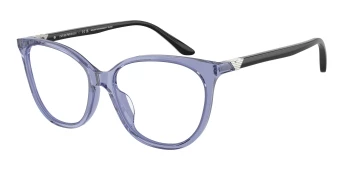 Emporio Armani EA3249U style-color 6200 Shiny Transparent Blue