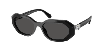 Swarovski SK6028 style-color 100187 Black / Dark Grey Lens