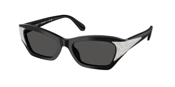 Swarovski SK6029 style-color 100187 Black / Dark Grey Lens