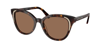 Swarovski SK6031 style-color 100273 Dark Havana / Dark Brown Lens