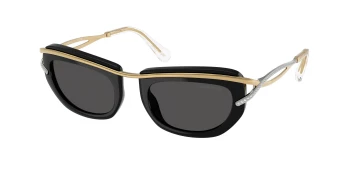 Swarovski SK7026 style-color 403487 Black / Dark Grey Lens