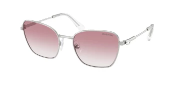 Swarovski SK7029 style-color 40018D Silver / Clear Gradient Pink Lens