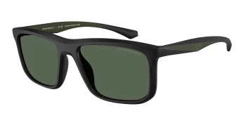 Emporio Armani EA4234U style-color 500171 Matte Black / Dark Green Lens