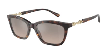 Emporio Armani EA4238 style-color 50266I Shiny Havana / Brown Grad Grey Mirror Silver Lens