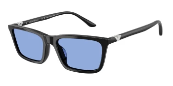 Emporio Armani EA4239U style-color 501780 Shiny Black / Blue Lens