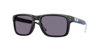 Oakley HOLBROOK OO9102 style-color 9102Z3 Matte Black / Prizm Grey Lens