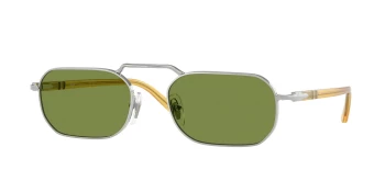 Persol PO1020S style-color 518/4E Silver / Green Light Lens