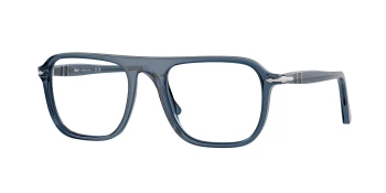Persol PO3359V JACQUES 0PO3359V style-color 1197 Transparent Blue Denim