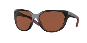 Costa Del Mar 6S9110 MAYFLY 06S9110 style-color 911003 Matte Black / Copper Polycarbonate Lens
