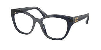 Miu Miu MU 05XV style-color 08Q1O1 Blue Transparent