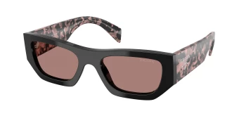Prada PR A01S style-color 13P60B Black / Light Brown Lens