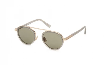 Ermenegildo Zegna EZ0242 style-color 20N Shiny Grey / Shiny Grey / green green Lens