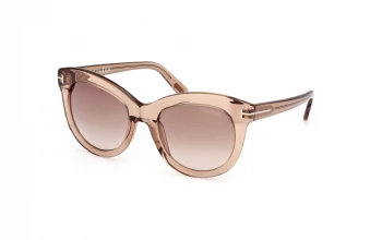 Tom Ford FT1189 Odette style-color 45F Shiny Light Brown / Shiny Light Brown / gradient brown gradient brown Lens