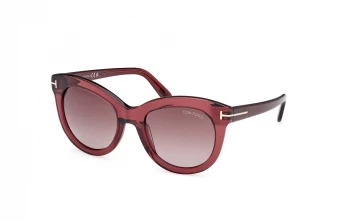 Tom Ford FT1189 Odette style-color 69T Shiny Bordeaux / Shiny Bordeaux / gradient bordeaux gradient bordeaux Lens