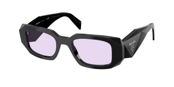 Prada PR 17WSF Asian Fit style-color 16K40J Black / Violet Lens
