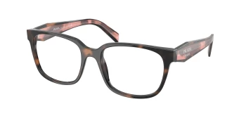 Prada PR 17ZVF style-color 23A1O1 Mauve Tortoise