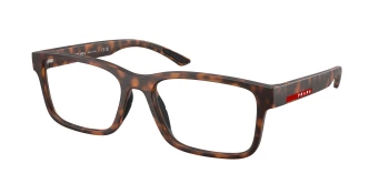 Prada Linea Rossa PS 01RVF style-color 17X1O1 Dark Tortoise Rubber