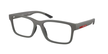 Prada Linea Rossa PS 01RV style-color 16X1O1 Metallized Grey